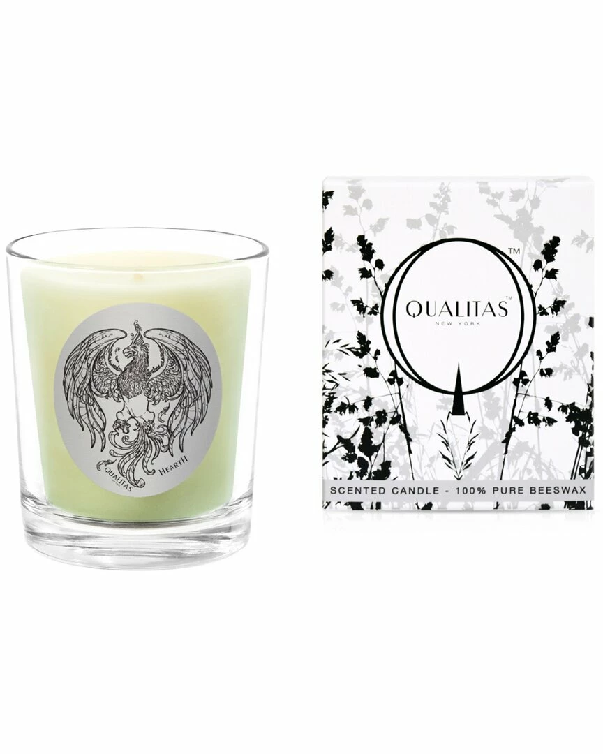 Qualitas Hearth 6.5oz Beeswax Candle Home Candles & Home Fragrance