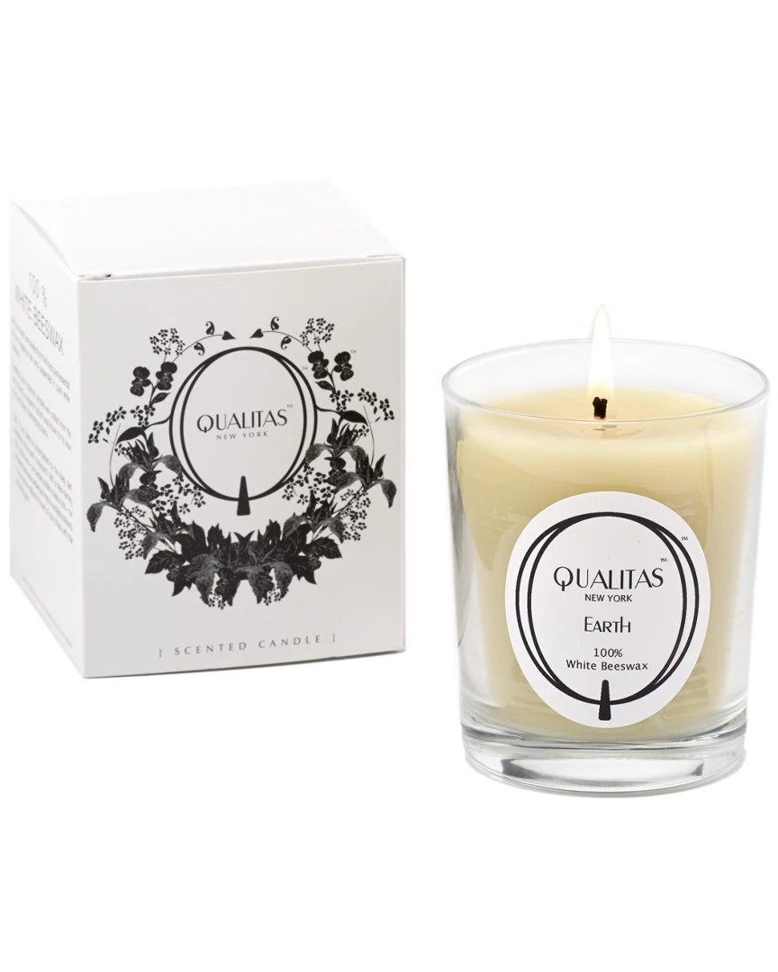 Qualitas Earth 6.5oz Candle Home Candles & Home Fragrance