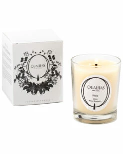 Qualitas Rose 6.5oz Beeswax Candle Home Candles & Home Fragrance