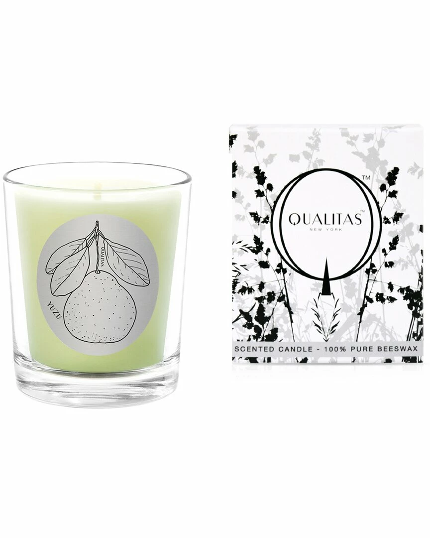 Qualitas Yuzu 6.5oz Beeswax Candle Home Candles & Home Fragrance