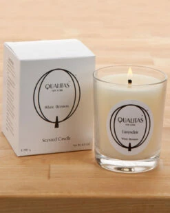Qualitas Lavender 6.5oz Beeswax Candle Home Candles & Home Fragrance