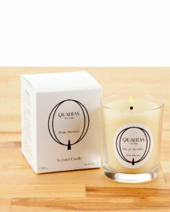 Qualitas Lily Of The Valley 6.5oz Beeswax Candle Home Candles & Home Fragrance