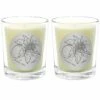 Qualitas Passion Fruit Two Scented Beeswax Candle Set Home Candles & Home Fragrance