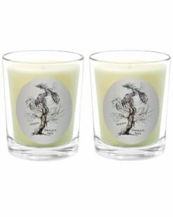 Qualitas Dragon Tree Two Scented Beeswax Candle Set Home Candles & Home Fragrance