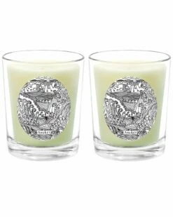 Qualitas Aunket Two Scented Beeswax Candle Set Home Candles & Home Fragrance