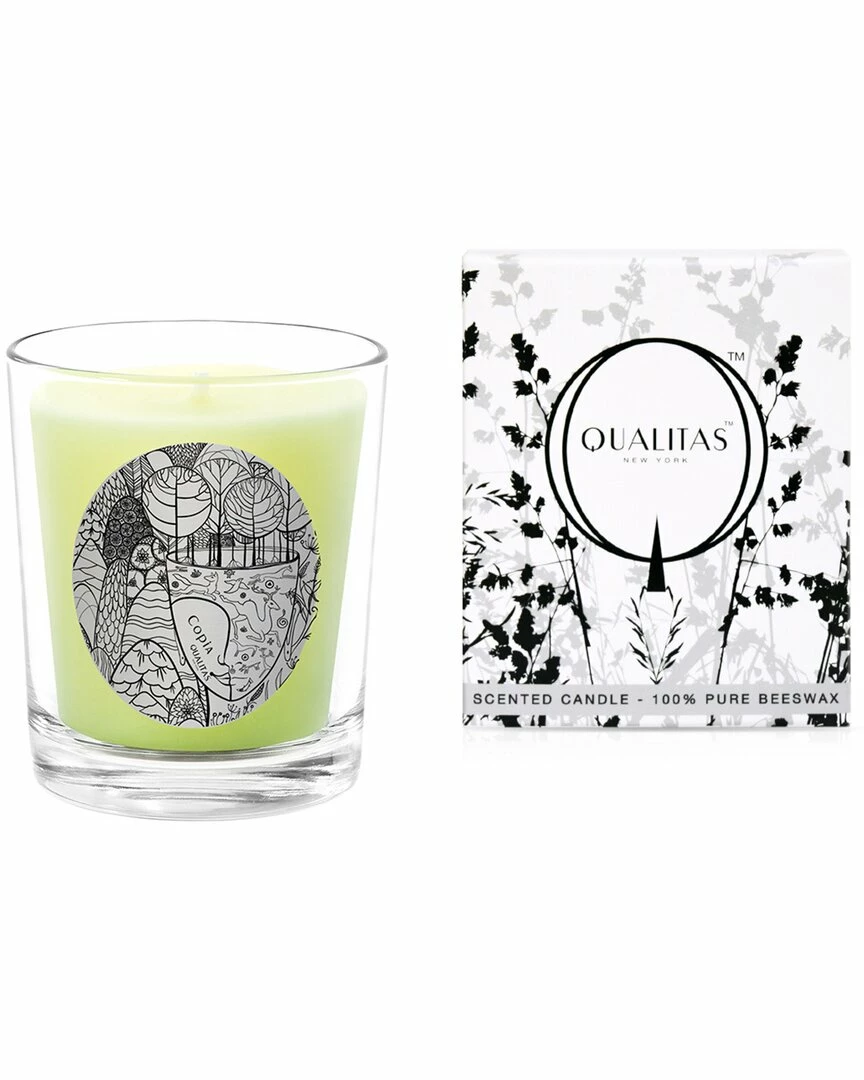 Qualitas Copia 6.5oz Beeswax Candle Home Candles & Home Fragrance