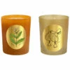 Qualitas Candles Set Of 2 Tobacco & Leather Candles Home Candles & Home Fragrance
