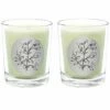 Qualitas Sweet Pea Two Scented Beeswax Candle Set Home Candles & Home Fragrance