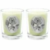 Qualitas Rose Two Scented Beeswax Candle Set Home Candles & Home Fragrance