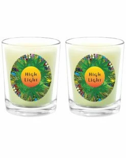 Qualitas High Light Two Scented Beeswax Candle Set Home Candles & Home Fragrance