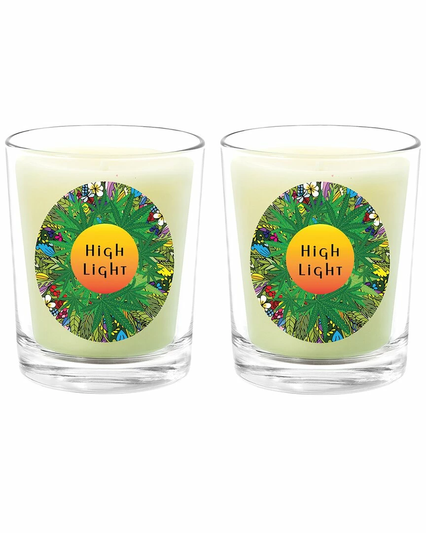 Qualitas High Light Two Scented Beeswax Candle Set Home Candles & Home Fragrance