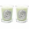 Qualitas Verbena Two Scented Beeswax Candle Set Home Candles & Home Fragrance