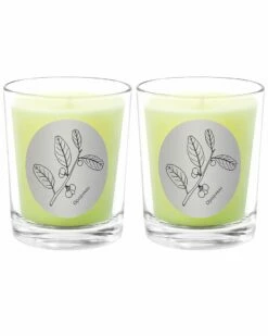 Qualitas Opopanax Two Scented Beeswax Candle Set Home Candles & Home Fragrance