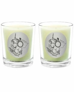 Qualitas Rubicon Two Scented Beeswax Candle Set Home Candles & Home Fragrance