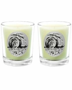 Qualitas Fresh Mown Hay Two Scented Beeswax Candle Home Candles & Home Fragrance