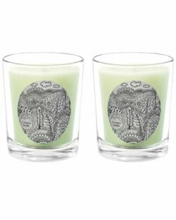 Qualitas Cinque Terre Two Scented Beeswax Candle Set Home Candles & Home Fragrance