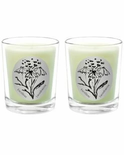 Qualitas Excellent Launderette Two Scented Beeswax Candle Set Home Candles & Home Fragrance