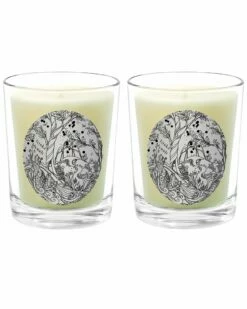 Qualitas Tonka Myrrh Two Scented Beeswax Candle Set Home Candles & Home Fragrance