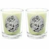 Qualitas Amber Patchouli Two Scented Beeswax Candle Set Home Candles & Home Fragrance