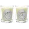 Qualitas Forelle Pear Two Scented Beeswax Candle Set Home Candles & Home Fragrance