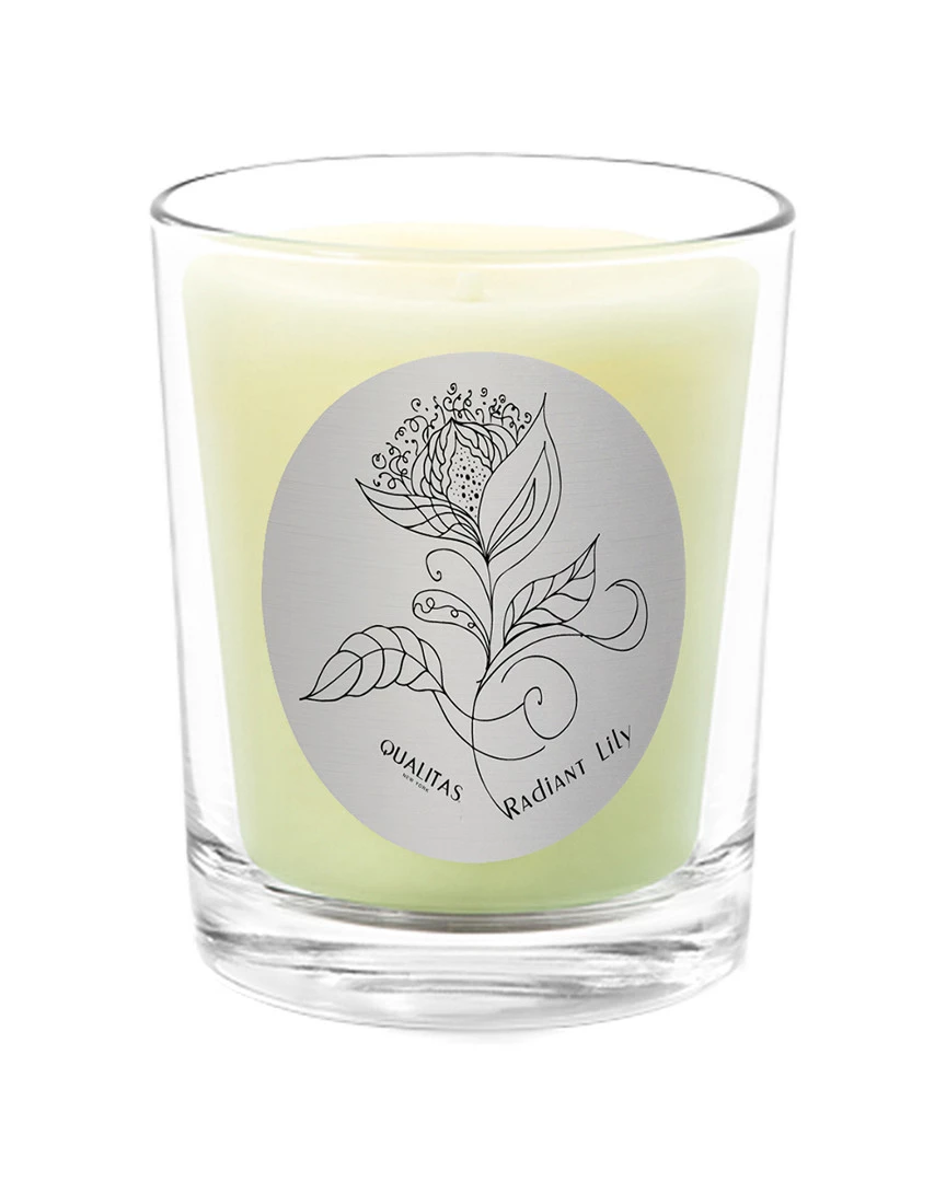 Qualitas Radiant Lilyscented Beeswax Candle Home Candles & Home Fragrance