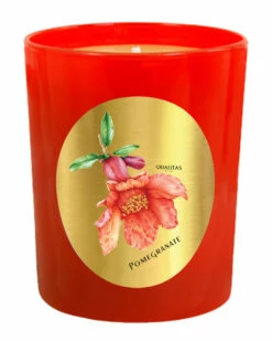 Qualitas Pomegranate Candle Home Candles & Home Fragrance