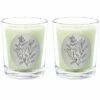 Qualitas Sage Two Scented Beeswax Candle Set Home Candles & Home Fragrance
