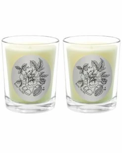 Qualitas Rose Truffle Two Scented Beeswax Candle Set Home Candles & Home Fragrance