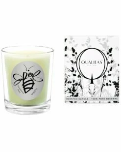 Qualitas Frangrance Free 6.5oz Beeswax Candle Home Candles & Home Fragrance