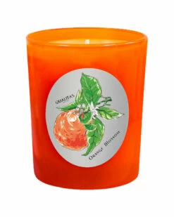Qualitas Orange Blossom 6.5oz Beeswax Candle Home Candles & Home Fragrance