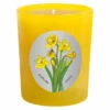 Qualitas Daffodil 6.5oz Beeswax Candle Home Candles & Home Fragrance