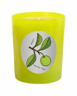 Qualitas Desert Lime 6.5oz Beeswax Candle Home Candles & Home Fragrance