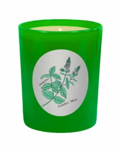 Qualitas Garden Mint 6.5oz Beeswax Candle Home Candles & Home Fragrance