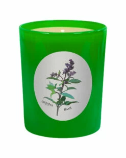 Qualitas Basil 6.5oz Beeswax Candle Home Candles & Home Fragrance