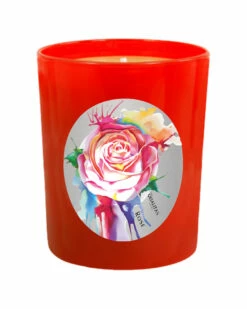 Qualitas Rose 6.5oz Beeswax Candle Home Candles & Home Fragrance