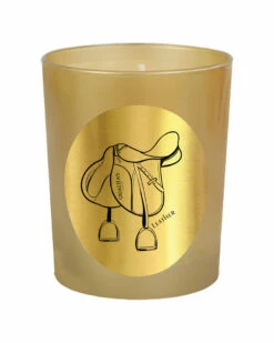 Qualitas Leather 6.5oz Beeswax Candle Home Candles & Home Fragrance